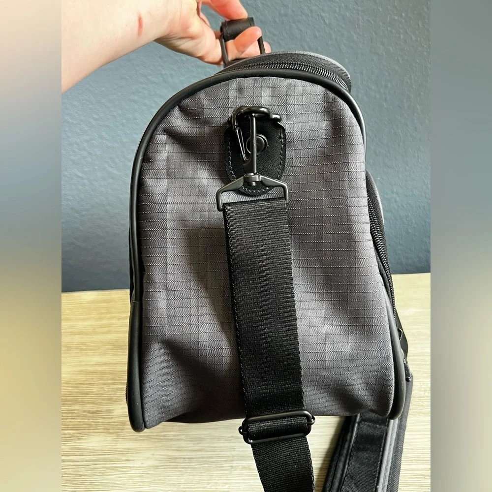 EUC!!! Eddie Bauer Charcoal and Black Carry On Travel Bag